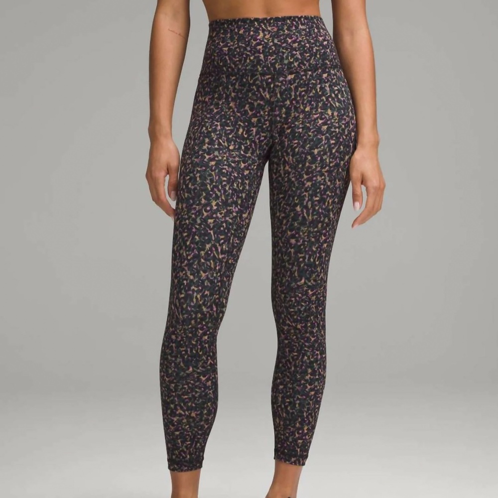 lululemon Wunder Train HR 28” legging in FMPM sz 2 NWT $118R